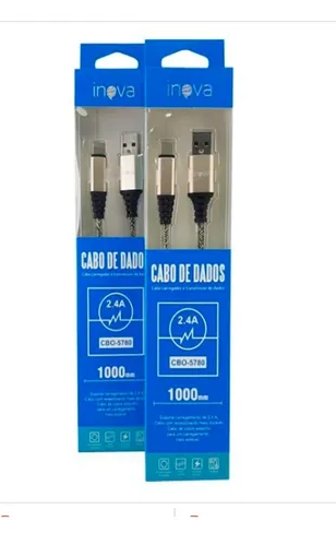 Cabo de Dados usb-c 1Metro Inova Cbo-5780