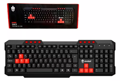 Teclado Evolut Shey EG-209 Abnt2